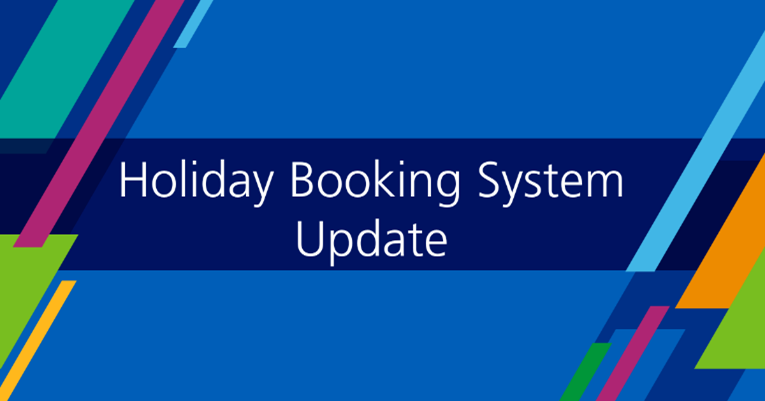 April 24 Holiday Booking System Update