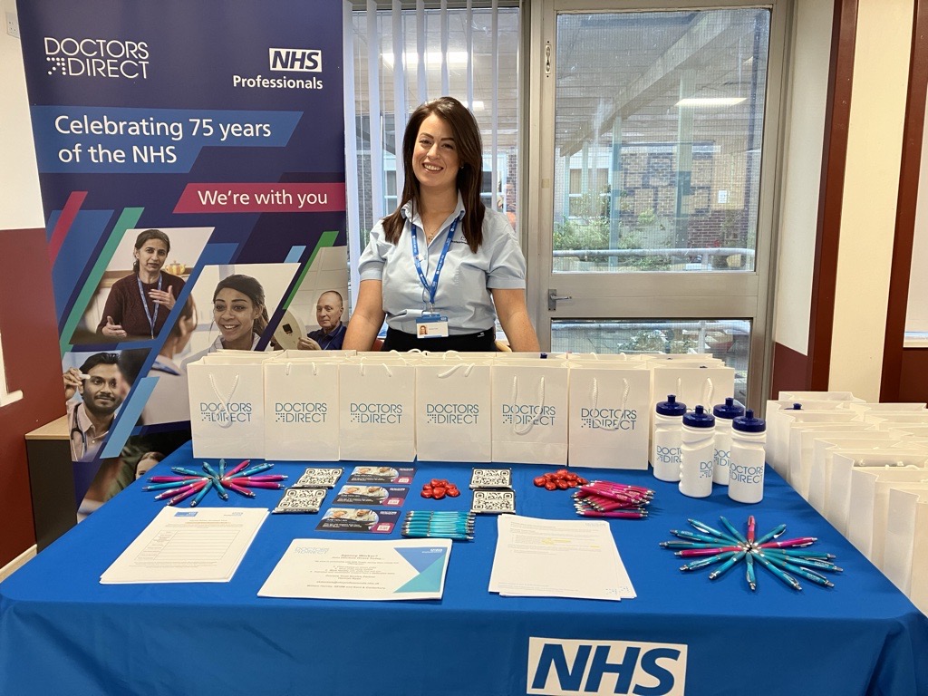 Trust Service Partner, Hannah, at East Kent Hospitals University NHS Foundation Trust