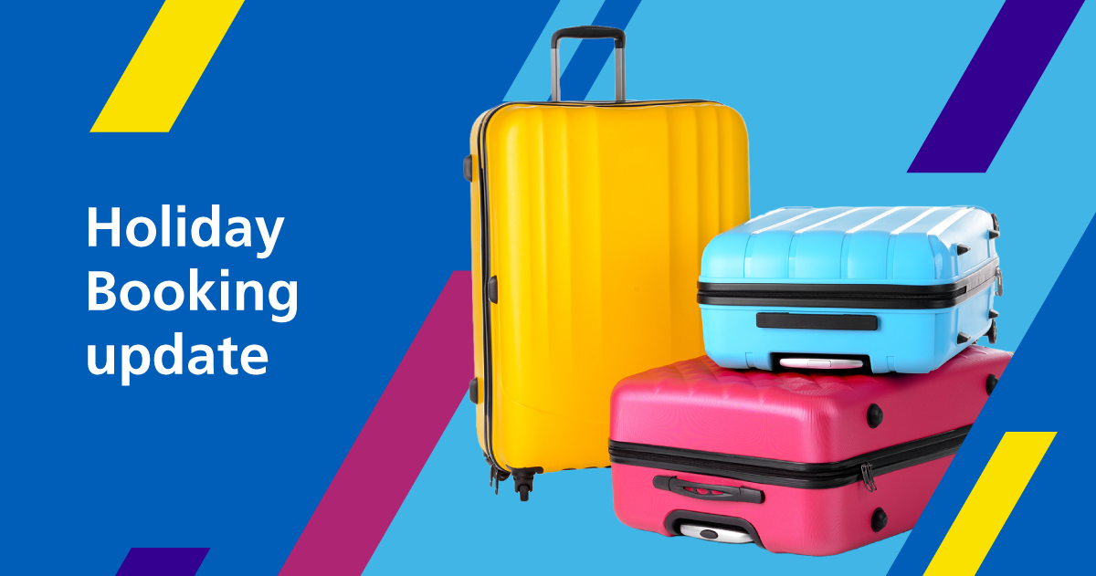 Holiday Booking Update